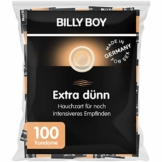 100 Billy Boy Extra dünn Kondome - Hauchzarte Kondome für ein noch intensiveres Empfinden - Made in Germany - 1