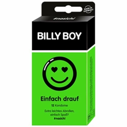 Billy Boy Einfach Drauf, Kondome, Konturiert, Extra Leichtes Abrollen, 12 Stück - 1