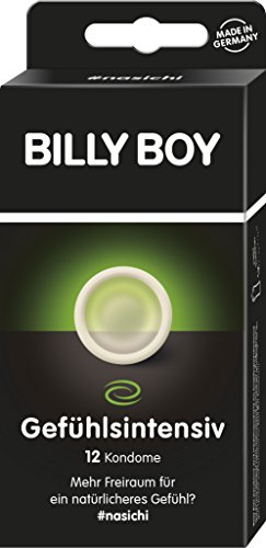 Billy Boy Gefühlsintensiv Kondome mit mehr Freiraum, Transparent, 12er Pack - 1