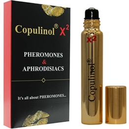 COPULINOL X2 100% Pheromon für Frauen 8ml Roll-On Menschliche Pheromone Geschenk für sie anziehen Männer Aphrodisiaka Moleküle extra stark - 1