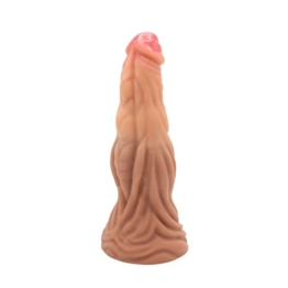 Dildo Beast No. 29 Monsterschwanz realistischer Fleischeffekt Dildo mit starkem Saugnapf 27,5 cm für Männer und Frauen - 1