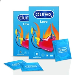 Durex Love Kondome 16er Pack (2 x 8 Kondome) - 1