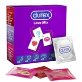Durex Love Mix Kondome - Abwechslungsreiche Kondom-Großpackung - Probierpaket - JGA - Mixpack (1 x 40 Stück)​ - 1