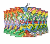 einhorn Kondome Big (57mm) Jahresvorrat - 49 Kondome - 7 Tüten - vegan, hormonfrei, feucht, 100% geprüft, XL - 1