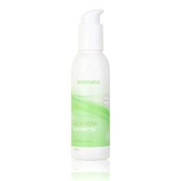 Intimate Aloe Vera Gleitmittel - für Frauen Gleitgel auf Wasserbasis bei Scheidentrockenheit & Wechseljahre Lubricant for Women trockene Haut 150ml - 1