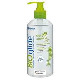 JOYDIVISION Original BIOglide neutral – BIO Gleitgel im Pumpspender, 500 ml - 1