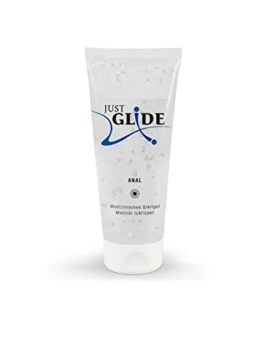 Just Glide Anal - intensives Anal-Gleitgel für Frauen und Männer, wasserbasiert, vegan, fett- und ölfrei, geeignet für Sex-Toys und Kondome, 200 ml - 1