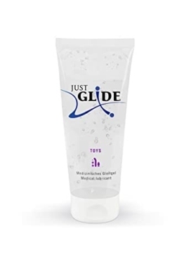 Just Glide Toys - gefühlsintensives Gleitgel für Frauen und Männer, für langanhaltendes Vergnügen mit Sexspielzeug, wasserbasierend, vegan, 200 ml - 1