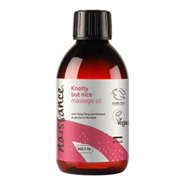 Naissance „Knotty but Nice“ – Sinnliches Massageöl 250 ml 100% natürliche Mischung aus Traubenkernöl und ätherischen Ölen - 1