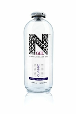 NGel Nuru Massage Gel Classic für traumhaft glitschige Ganzkörpermassagen (1 x 1000ml) - 1