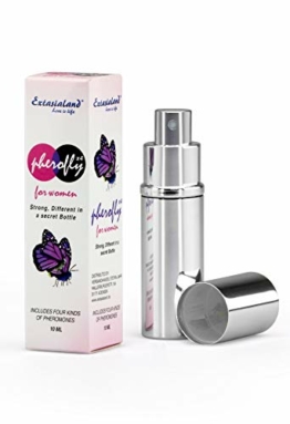 Pherofly x4 Männerlockstoff mit 4 starken Pheromonen natürlich anziehendes Pheromon-Parfum Pheromones starkes Lustmittel für Sie 10ml - 1