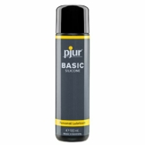 pjur BASIC Silicone - Silikon-Gleitgel ideal für Einsteiger - kondomgeeignet und nicht klebend - für Männer & Frauen (100ml) - 1