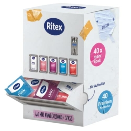 Ritex Kondom-Mix-Sortiment, Mehr Auswahl Und Mega-Spaß, 40 Stück - 1