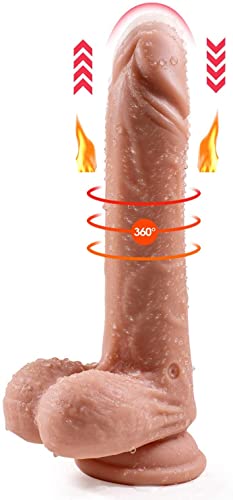 Vibrationsmodi und 6 Rotationsmodi, Heizung auf 38 Grad Celsius, einziehbar, für Stimulation des Climeters und des G-Punktes. - 1