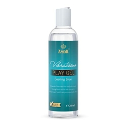 Vibratissimo Play Gel „Cooling blue“ - Kühlendes Gleitgel auf Wasserbasis, 250ml - 1