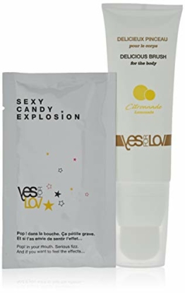 YESforLOV E27254 Delicious Brush Lemonade Scent, 110 g - 1